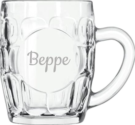 Gegraveerde Bierpul 55cl Beppe