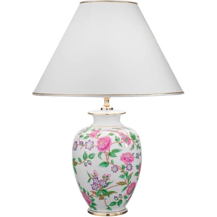 austrolux Kolarz Giardino Flora tafellamp, hoogte 43 cm, wit/gekleurd