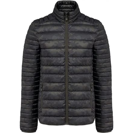 Kariban Men's lightweight padded jacket K6120 - Jungle Camo - 3XL
