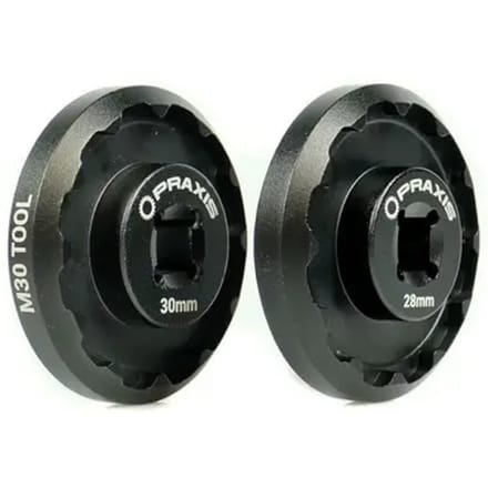 Praxis bottom bracket gereedschap M30 zwart