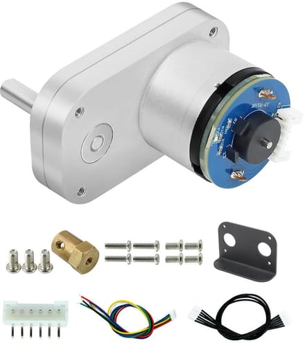 Metalen Gear Motor - DC Motor - Robotica Projecten - Hall Encoder Feedback - 1:40 Reductie - Metaal