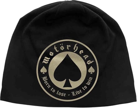 Motorhead - Born To Lose Beanie Muts - Zwart