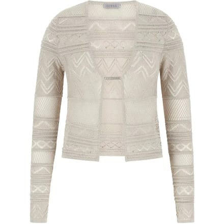 Guess Nellie Cardigan Beige S Vrouw
