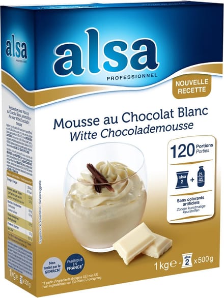 Alsa Witte chocolademousse - Pak 1 kilo