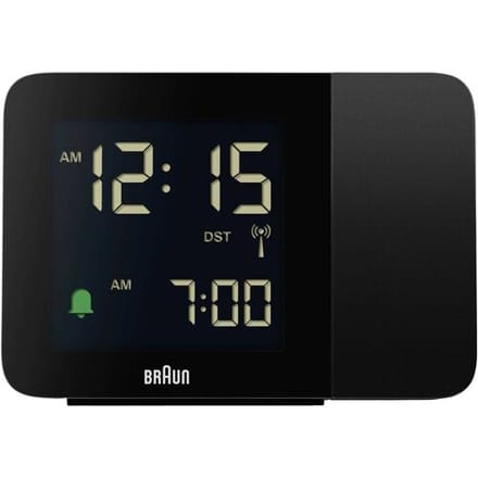 Braun BC15B-DCF Wekker Zendergestuurd Zwart