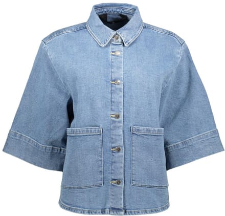 SISTERS POINT Olea-ja12 - Dames Jas - Mid blue - Maat S