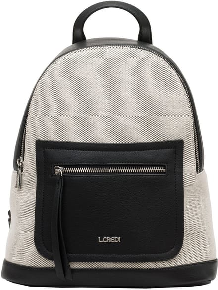 L.CREDI Paola Stad rugzak 31.5 cm - schwarz