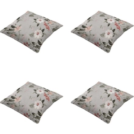 Madison - Sierkussen Julliete - Multikleur - 50x50x10cm - Set van 4