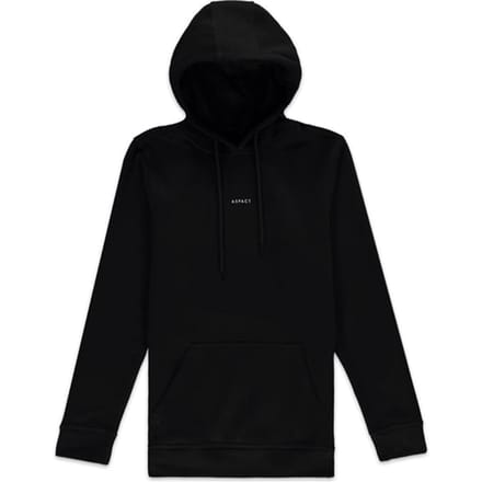 Aspact Unisex  Back Logo Hoodie Black Größe: XL | Kaputzenpullis Outlet | Unisex | Schwarz