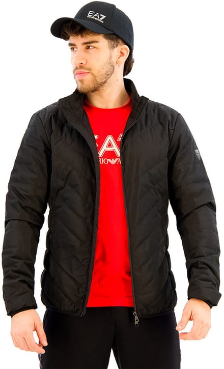 Ea7 Emporio Armani 8npb13 Jas Zwart 2XS Man