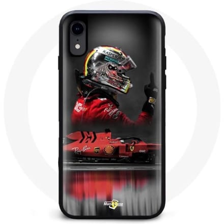 Iphone XR Formule 1 hoesje Sebastian Vettel