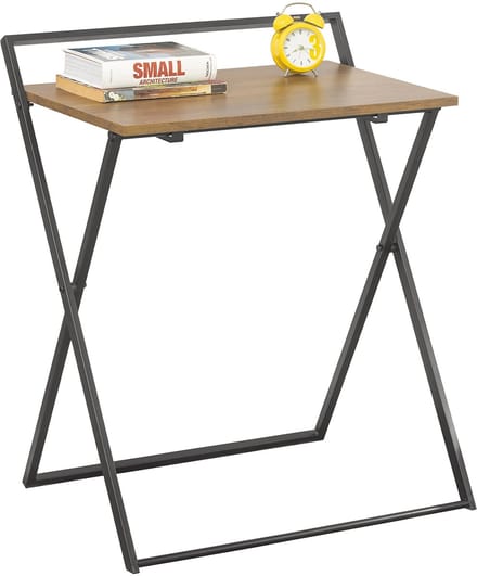 Mara Opvouwbaar Bureau - Computerbureau - Studietafel - Draagbaar - MDF - Bruin - 63 x 45 x 77 cm