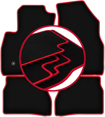 CARLUX-RED automatten voor: Opel Combo D 0 (2011-2018)
