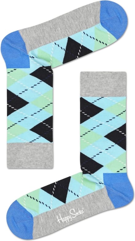 Happy Socks Argyle Sock - unisex sokken - Unisex - Maat: 36 - 40