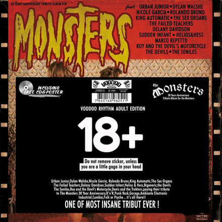 Various Artists - Tribute Album For The Monsters: Burn In Hell (LP | CD)
