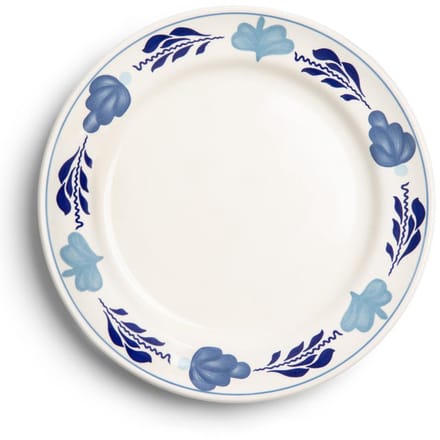 Set 6x Boerenblauw Bord 21cm
