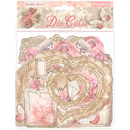 Stamperia - Shabby Rose Die Cuts Assorted (42pcs) (DFLDC99)