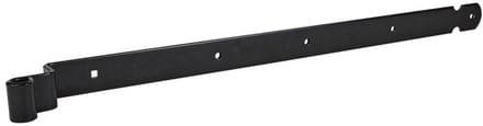 Duimheng - Tbv 16 mm duim - 75 cm - Met bocht - Zwart