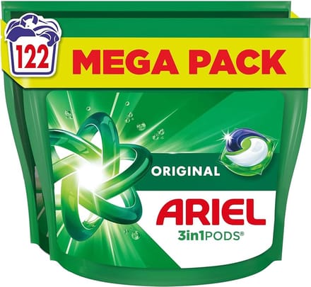 Ariel 4in1 Wasmiddel Pods Original - 2 x 61 Wasbeurten