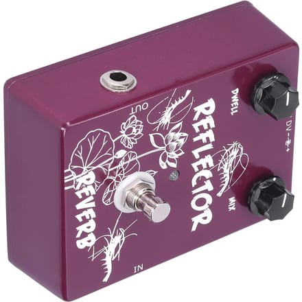 Spring Reverb Pedaal Elektrische Gitaar Reflector Effect Accessoires Aluminiumlegering Behuizing CP?44 pink