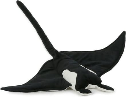 Semo Knuffeldier rog/reuzenmanta - pluche knuffel - 51 cm - zeedier knuffelthema