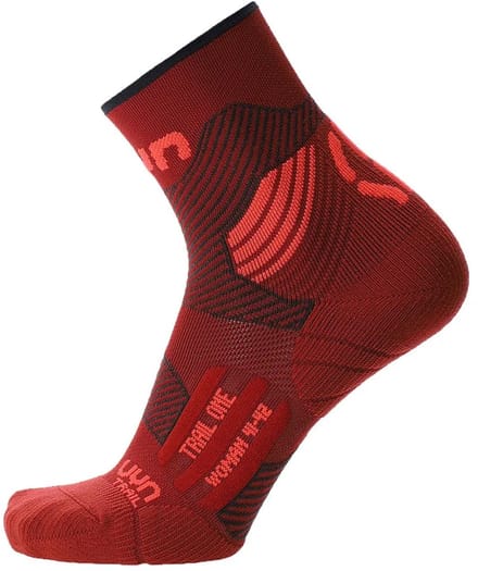 Uyn Run Trail One Sokken Rood EU 41-42 Vrouw