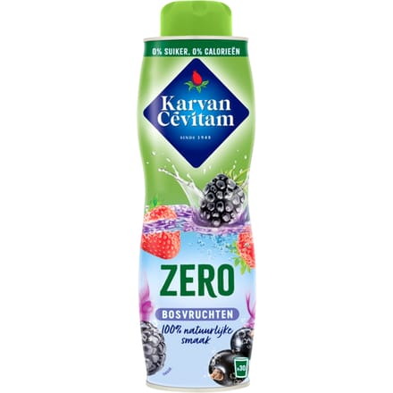 Sirup Karvan Cevitam Waldfrüchte 0% Zucker 600ml