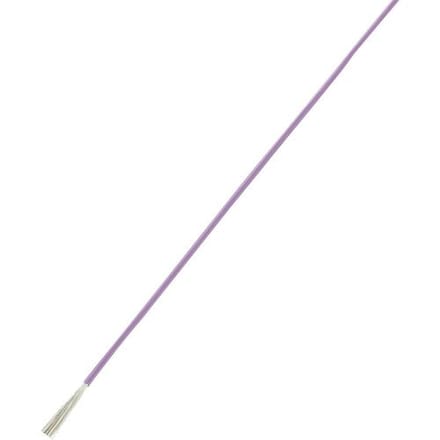 TRU COMPONENTS 1566850 Draad LiY 1 x 0.14 mm² Violet 100 m
