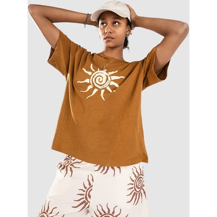 Rhythm Seafarer Overs T-Shirt bruin