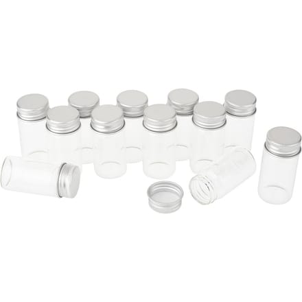 VBS Potjes met schroefdop, 12 stuks