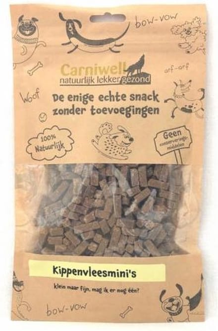 Carniwell Kippenvleesmini's 200 Gram