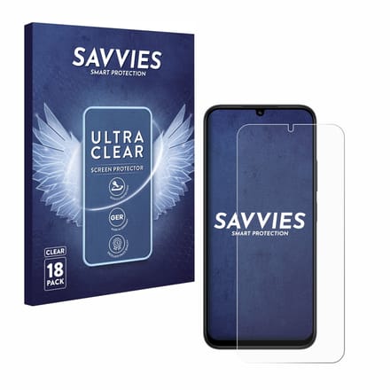 Savvies - Screenprotector voor Xiaomi Redmi 15C - Folie Beschermfolie transparant 18 Stuks
