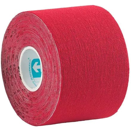 Ultimate Performance | Kinesiology Tape | 5 CM x 5 M | Red | -