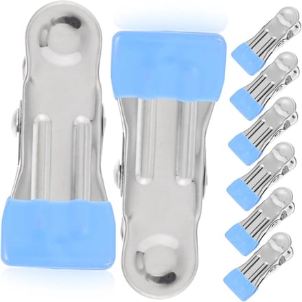 RVS klemmen - 30 stuks, winterhoes, windbestendig