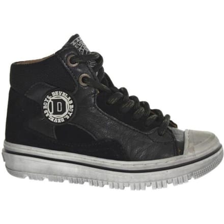 Develab 44301 927 Black Jongens Veterboot - Zwart - 27