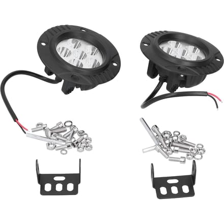 5 inch Ronde Voorbumperlamp Ingebouwde LED Lamp 6000K 6000LM Hoge Helderheid IP67 Waterdicht black