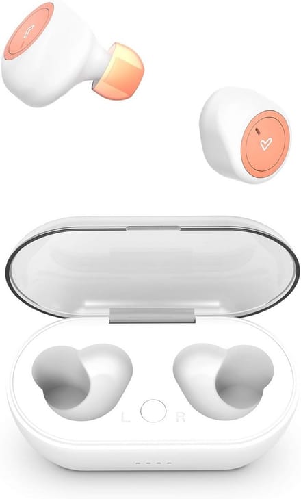 Draadloze Oortelefoons Wit met Oplaadcase