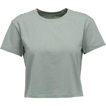 Gestreept dames-T-shirt Black Diamond BD Crop