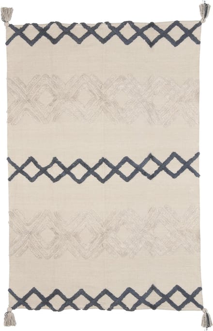 Louis Rug - L180 x W120 cm - Grey