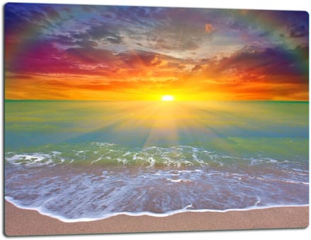 TMK ArtDeko - Snijplank - 52x40cm - Glas - Inductie Geschikt