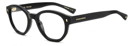 Dsquared2 D2 0131 Black 50/21/145 MAN Brilmonturen