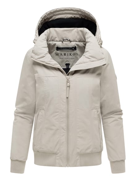 Marikoo dames winter bomberjack Mooni met fleecevoering