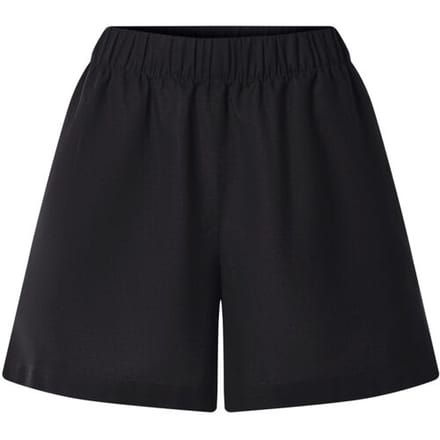ESMARA Korte dames broek met linnen (Zwart, M (40/42))