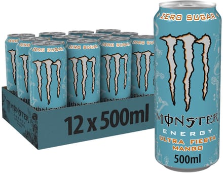 Monster Energy Ultra Fiesta - 12x 500 ml blikjes - Zero Sugar