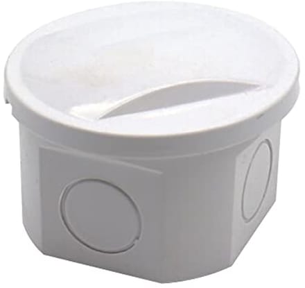 Dailygoody - Elektrische aansluitdoos - Weerbestendig - 50 x 50 mm