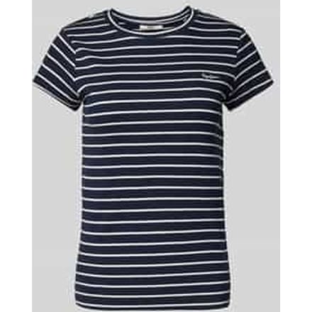 T-shirt met ronde hals, model 'MERIBEL'