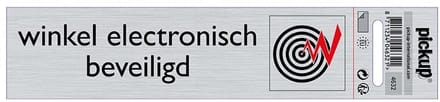 Pickup Route Alulook 165x44 mm - Winkel electronisch beveiligd