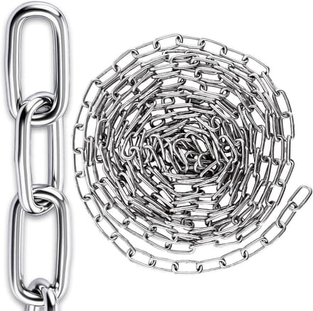 Roestvrijstalen Ketting 6 Meter Lengte 4mm Dik
