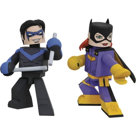 DC Comics Batgirl & Nightwing Comic Vinimate EXC 2 Pack