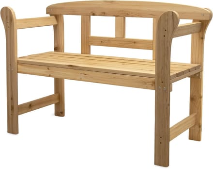 Houten tuinbank voor binnen en buiten
